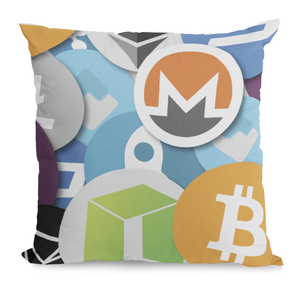 Mix Crypto Pillow